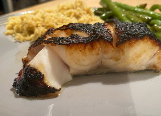 Miso Marinated Black Cod